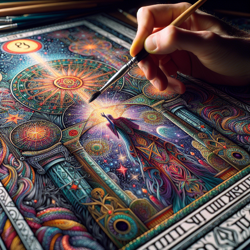interview with a tarot deck creator the artistic process