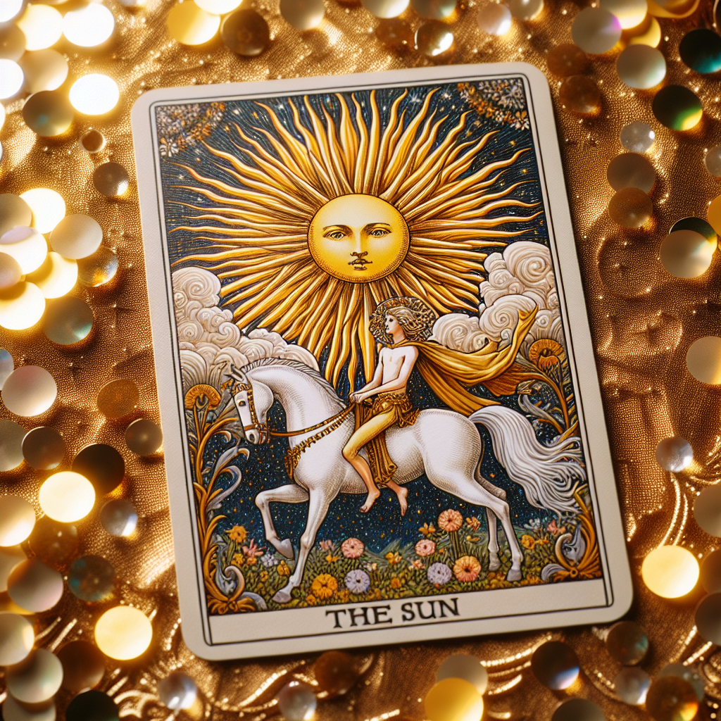 the suns radiance clarity and vitality in tarot